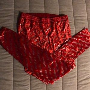 Bebe velvet pants.